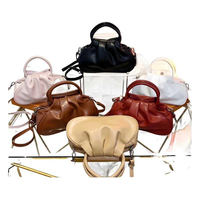 All-match Retro Women's Shoulder Messenger Bag $31.99 Dana Fashion Color: Black Size: Free Size Women's Bags Product information: Lining texture: Polyester Pattern: solid color Color: pink, brown, black, white, pink, red Processing Method: soft surface Ou