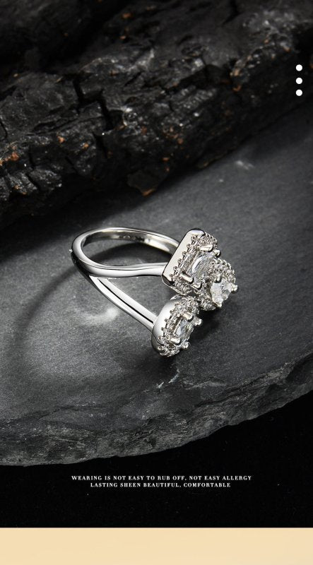 All-Match Ring Female Opening Adjustable Ring $15.00 Dana Fashion Color: R056 Size: Adjustable Opening Women's Accessories Product information: Type: open mouth Treatment Process: Diamond Color: R056 Applicable population: Female Size: adjustable opening