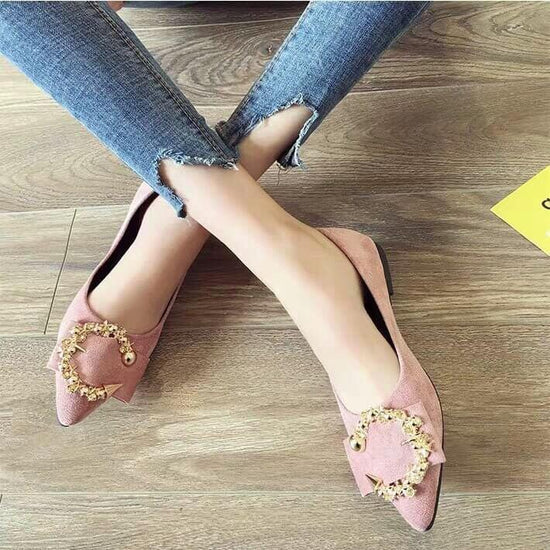 All-match Shallow Mouth Pointed Flat Shoes $25.90 Dana Fashion Color: 213 Pink Size: 35 Women's shoes Product information: Color: 213 pink Heel shape: flat heel Size: 35, 36, 37, 38, 39, 40 Sole material: rubber Shoe Upper material: artificial pu Wearing