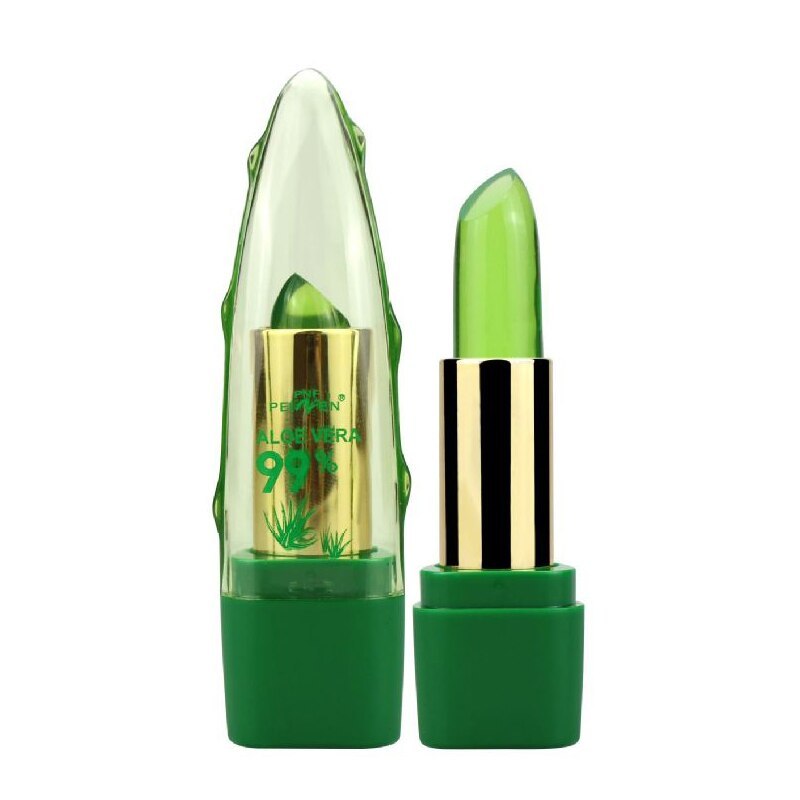 Aloe Vera Gel Color Changing Lipstick Gloss Moisturizer Anti-drying Desalination Fine-grain Lip Blam Care $12.00 Dana Fashion quantity: 1PC makeup Overview: 100% Brand New & High quality Give you a flawless foundation application every single time. Give y