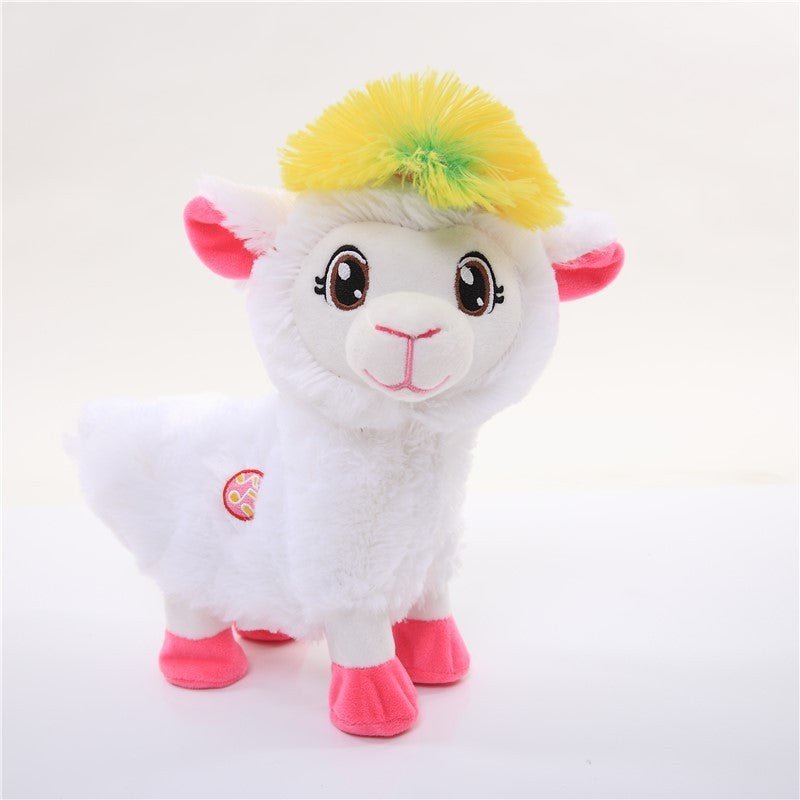 Alpaca plush toy $42.63 Dana Fashion Color: white Toys & Hobbies Modeling category : Animals Whether the shape is cartoon, anime: yes Animal Category: Alpacas Filling material: PP cotton Plush classification: short plush Whether it is multifunctional: yes