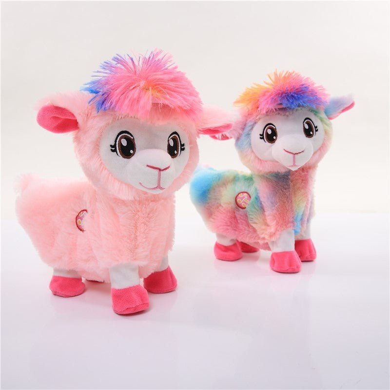 Alpaca plush toy $42.63 Dana Fashion Color: Color Toys & Hobbies Modeling category : Animals Whether the shape is cartoon, anime: yes Animal Category: Alpacas Filling material: PP cotton Plush classification: short plush Whether it is multifunctional: yes