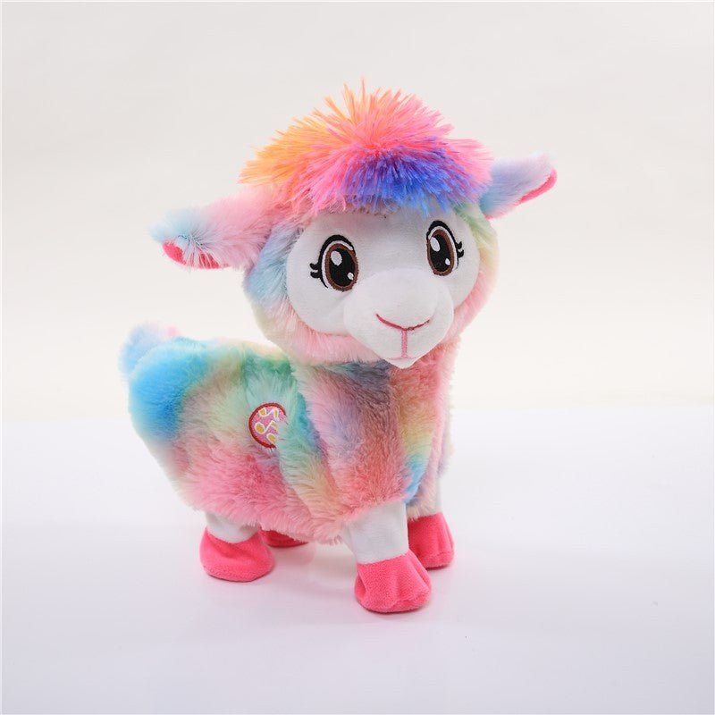 Alpaca plush toy $42.63 Dana Fashion Color: Color Toys & Hobbies Modeling category : Animals Whether the shape is cartoon, anime: yes Animal Category: Alpacas Filling material: PP cotton Plush classification: short plush Whether it is multifunctional: yes