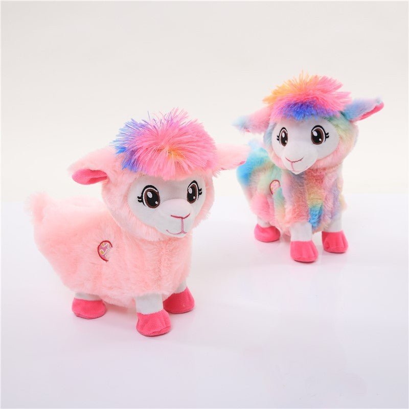 Alpaca plush toy $42.63 Dana Fashion Color: Color Toys & Hobbies Modeling category : Animals Whether the shape is cartoon, anime: yes Animal Category: Alpacas Filling material: PP cotton Plush classification: short plush Whether it is multifunctional: yes