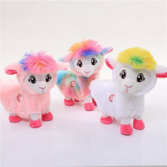 Alpaca plush toy $42.63 Dana Fashion Color: Color Toys & Hobbies Modeling category : Animals Whether the shape is cartoon, anime: yes Animal Category: Alpacas Filling material: PP cotton Plush classification: short plush Whether it is multifunctional: yes