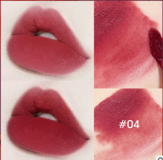 Angel's Temptation Queen's Scepter Dual-use Lip Mud Matte Matte Lipstick Waterproof $23.73 Dana Fashion Color: A4 makeup Product information: Colour: A1, A2, A3, A4, A5, A6 Shelf life: three years Ingredients: Vitamins Specification classification: normal