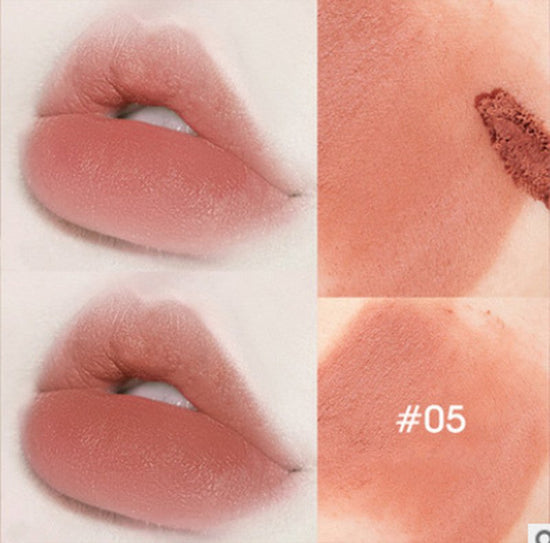 Angel's Temptation Queen's Scepter Dual-use Lip Mud Matte Matte Lipstick Waterproof $23.73 Dana Fashion Color: A5 makeup Product information: Colour: A1, A2, A3, A4, A5, A6 Shelf life: three years Ingredients: Vitamins Specification classification: normal