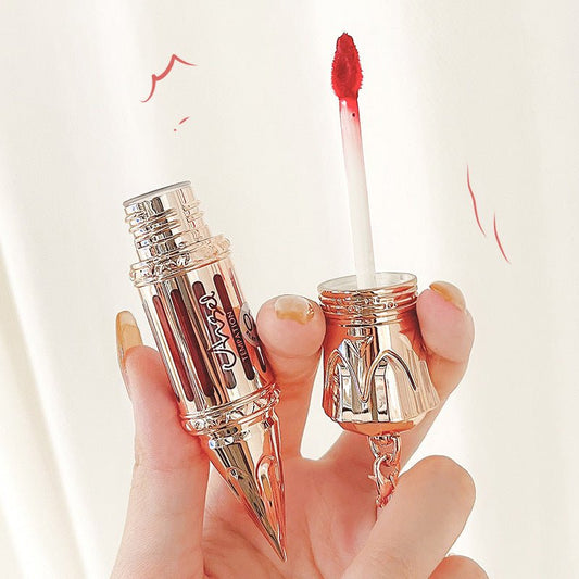 Angel's Temptation Queen's Scepter Dual-use Lip Mud Matte Matte Lipstick Waterproof $23.73 Dana Fashion Color: A1 makeup Product information: Colour: A1, A2, A3, A4, A5, A6 Shelf life: three years Ingredients: Vitamins Specification classification: normal