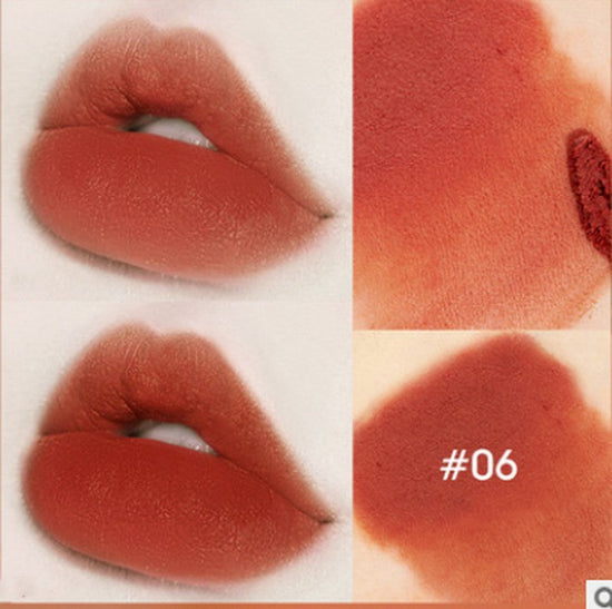 Angel's Temptation Queen's Scepter Dual-use Lip Mud Matte Matte Lipstick Waterproof $23.73 Dana Fashion Color: A6 makeup Product information: Colour: A1, A2, A3, A4, A5, A6 Shelf life: three years Ingredients: Vitamins Specification classification: normal