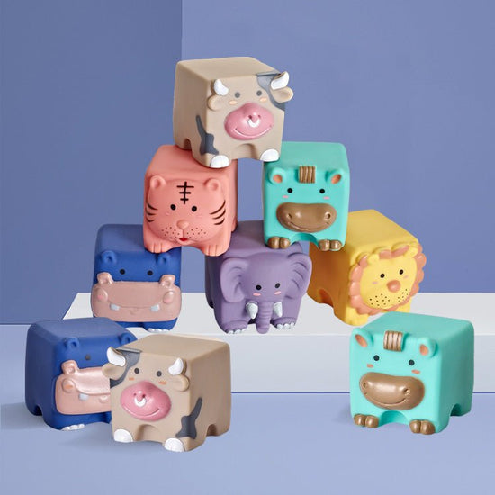 Animal relief soft building blocks $37.39 Dana Fashion Color: Box Toys & Hobbies Material: Enamel Building blocks: 0-38 pieces Packing method: color box The type of domino: cognitive domino Applicable population: Children