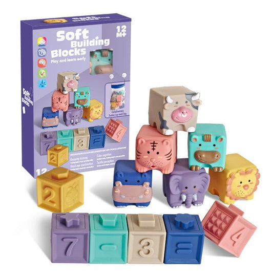 Animal relief soft building blocks $37.39 Dana Fashion Color: Box Toys & Hobbies Material: Enamel Building blocks: 0-38 pieces Packing method: color box The type of domino: cognitive domino Applicable population: Children