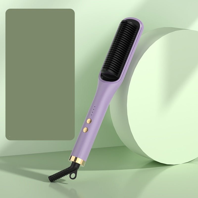 Anion Hair Care Electric Hair Curlers Hair Comb Straightener $28.99 Dana Fashion Power: Purple Please Input: AU Beauty Tools Product information: Power: pink, white, green, black, light green, purple, blue Power supply mode: plug-in type Color: Pink Funct