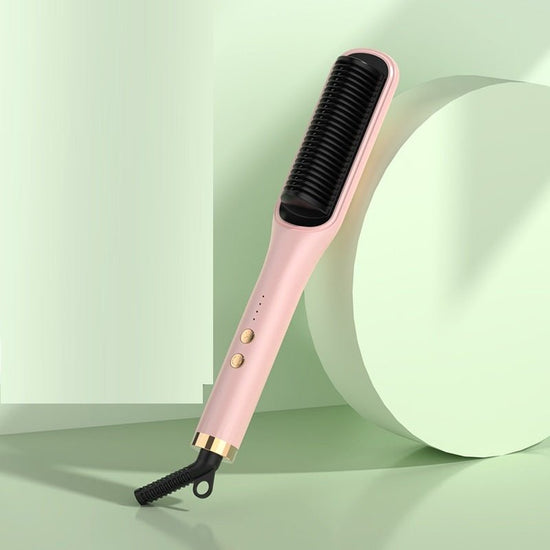 Anion Hair Care Electric Hair Curlers Hair Comb Straightener $28.99 Dana Fashion Power: Pink Please Input: AU Beauty Tools Product information: Power: pink, white, green, black, light green, purple, blue Power supply mode: plug-in type Color: Pink Functio