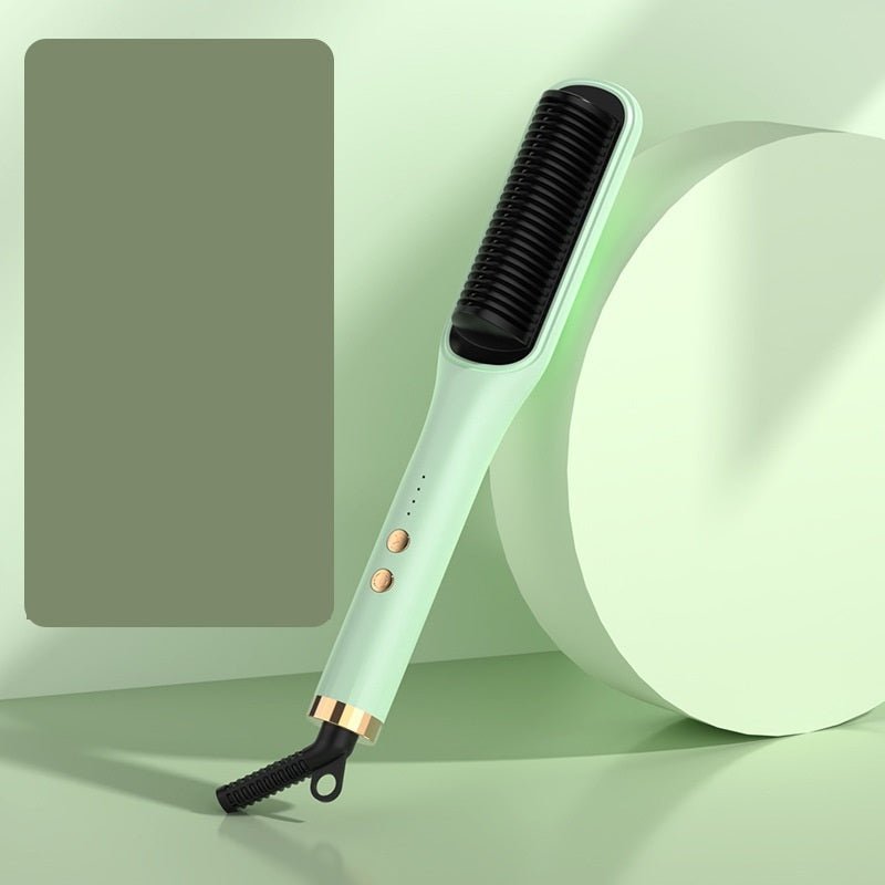 Anion Hair Care Electric Hair Curlers Hair Comb Straightener $28.99 Dana Fashion Power: Light Green Please Input: AU Beauty Tools Product information: Power: pink, white, green, black, light green, purple, blue Power supply mode: plug-in type Color: Pink