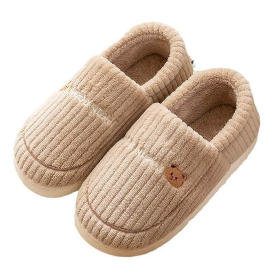 Ankle Wrap Cotton Slippers Women's Winter New Thick Bottom Home Indoor Non-slip Plus Velvet Warm $30.50 Dana Fashion Color: Coffee Bag Heel Size: 40 to 41 Women's shoes Product information: Inner material: artificial wool Color: Pink (ankle-wrapped cotton