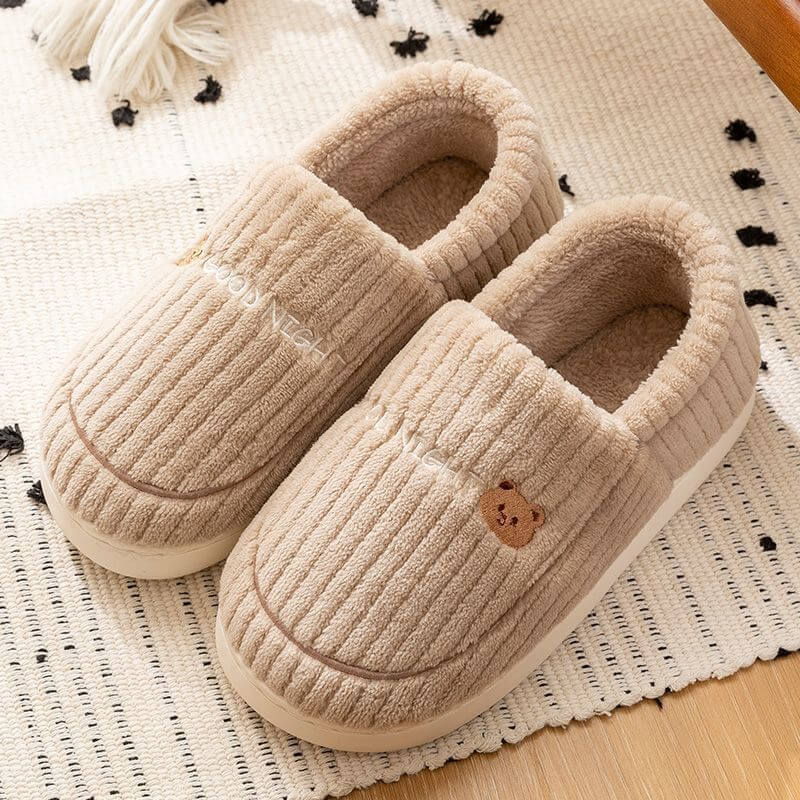 Ankle Wrap Cotton Slippers Women's Winter New Thick Bottom Home Indoor Non-slip Plus Velvet Warm $30.50 Dana Fashion Color: Coffee Bag Heel Size: 40 to 41 Women's shoes Product information: Inner material: artificial wool Color: Pink (ankle-wrapped cotton