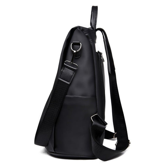 Anti-theft Double Nylon Large Capacity Casual Backpack $56.46 Dana Fashion Color: Black Women's Bags Product information: Pattern: solid color Lining texture: Polyester Color: black, khaki Processing Method: soft surface Outer bag type: Sandwich pocket Ac
