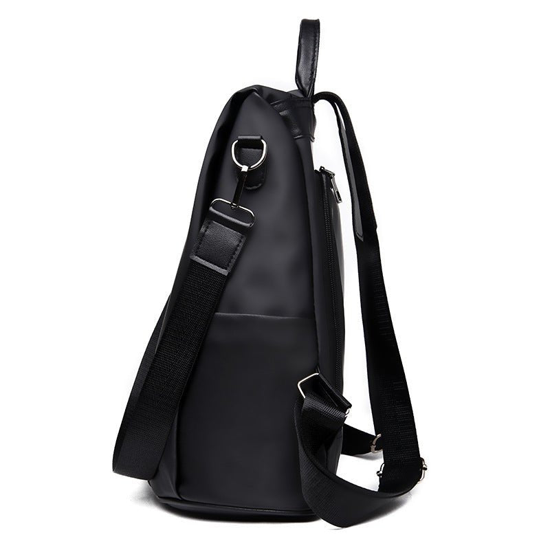 Anti-theft Double Nylon Large Capacity Casual Backpack $56.46 Dana Fashion Color: Black Women's Bags Product information: Pattern: solid color Lining texture: Polyester Color: black, khaki Processing Method: soft surface Outer bag type: Sandwich pocket Ac