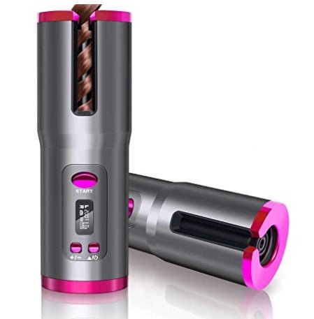 Automatic Curler Wireless Portable USB Charging Curler $45.99 Dana Fashion Color: Grey Model: USB Beauty Tools Product information: Product category: curling iron Applicable hair type: dry hair Heat conductor material: tourmaline ceramic Diameter of heat