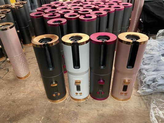 Automatic Curler Wireless Portable USB Charging Curler $45.99 Dana Fashion Color: Grey Model: USB Beauty Tools Product information: Product category: curling iron Applicable hair type: dry hair Heat conductor material: tourmaline ceramic Diameter of heat