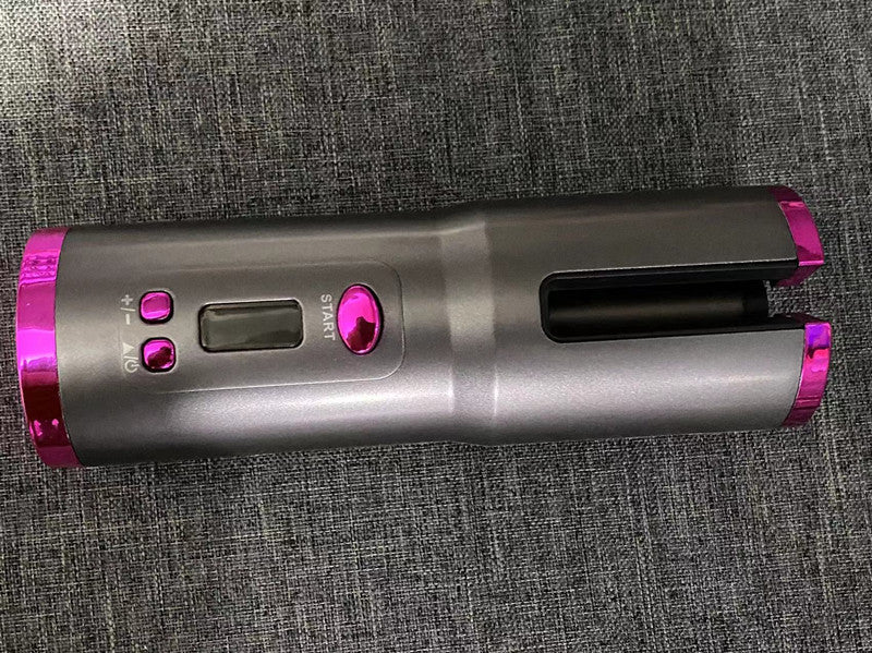 Automatic Curler Wireless Portable USB Charging Curler $45.99 Dana Fashion Color: Grey Model: USB Beauty Tools Product information: Product category: curling iron Applicable hair type: dry hair Heat conductor material: tourmaline ceramic Diameter of heat