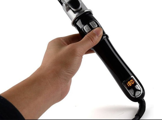 Automatic curling iron ceramic roll does not hurt hair perm curl artifact 360 degree automatic rotation $43.45 Dana Fashion Color: Black 5 clips plug: EU power: 25MM Beauty Tools Product Type Curler Suitable for hair, dry hair Thermal Conductor Material T