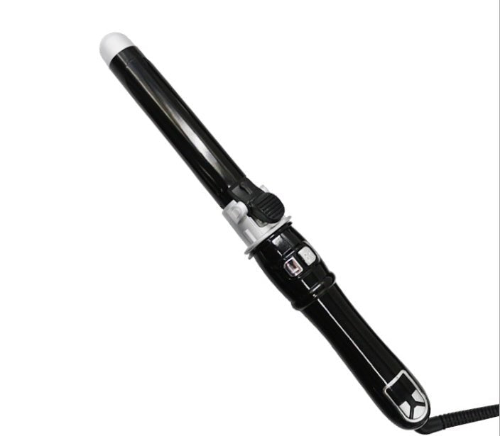 Automatic curling iron ceramic roll does not hurt hair perm curl artifact 360 degree automatic rotation $37.32 Dana Fashion Color: Black plug: EU power: 25MM Beauty Tools Product Type Curler Suitable for hair, dry hair Thermal Conductor Material Tourmalin