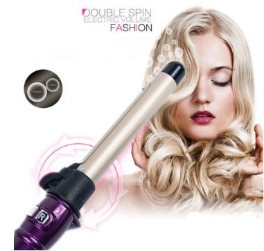 Automatic curling iron ceramic roll does not hurt hair perm curl artifact 360 degree automatic rotation $43.45 Dana Fashion Color: Black 5 clips plug: EU power: 25MM Beauty Tools Product Type Curler Suitable for hair, dry hair Thermal Conductor Material T