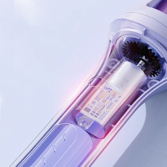 Automatic Curling Iron Negative Ion Household Lazy Hair Tools $46.79 Dana Fashion Color: Blue Electrical outlet: 220V US Beauty Tools Product information: Product name: curling stick Product material: tourmaline ceramic Rated voltage: 220V-110V Rated powe