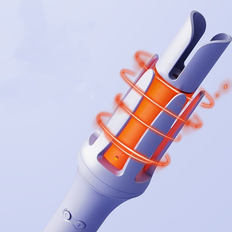 Automatic Curling Iron Negative Ion Household Lazy Hair Tools $46.79 Dana Fashion Color: Blue Electrical outlet: 220V US Beauty Tools Product information: Product name: curling stick Product material: tourmaline ceramic Rated voltage: 220V-110V Rated powe