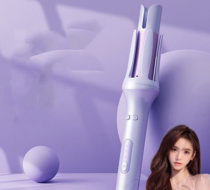 Automatic Curling Iron Negative Ion Household Lazy Hair Tools $46.79 Dana Fashion Color: Blue Electrical outlet: 220V US Beauty Tools Product information: Product name: curling stick Product material: tourmaline ceramic Rated voltage: 220V-110V Rated powe