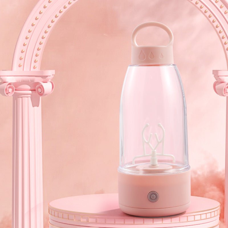Automatic Electric Shaker Bottle With High Appearance For Smoothies Portable Sports Water Bottle With Usb Charging Kitchen Gadgets $118.50 Dana Fashion Color: Pink Electrical outlet: USB Dana's Kitchen Overview: Application: This shake bottle can be used