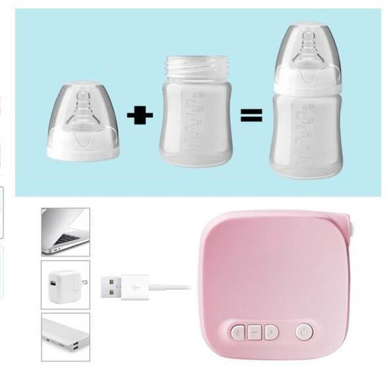 Automatic Milk Pumps Kit Electric Breast Natural Suction Enlarger Feeding Bottle USB Breast Milksucker BM $45.55 Dana Fashion Color: White Baby & Mother Features: 100% new high quality Made of PP and silica gel, no bisphenol a, no harmful substances, high