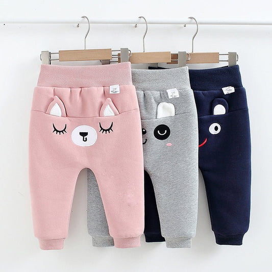 Autumn and winter cartoon butt pants $40.60 Dana Fashion Color: Grey Size: 100cm Baby Clothing Element cartoon, cute, trendy fan Fabric name Cotton Main fabric composition: cotton Main fabric ingredient content 84 (%) Waist waist Pants placket rubber band