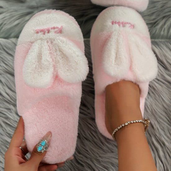 Autumn And Winter Flat Bottom Interior Home Korean Warm Comfortable Fur Cotton Slippers $39.90 Dana Fashion Color: Black Size: 36to37 Women's shoes Product information: Lining material: Fluff Applicable scenario: Home Toe holder shape: round head Color: p