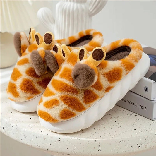 Autumn And Winter Home Velvet Thick Bottom Anti Slip Cotton Slippers $39.99 Dana Fashion Color: Yellow Size: 36or37 Women's shoes Overview: Unique design, stylish and beautiful. Good material, comfortable feet. A variety of colors, any choice. Specificati