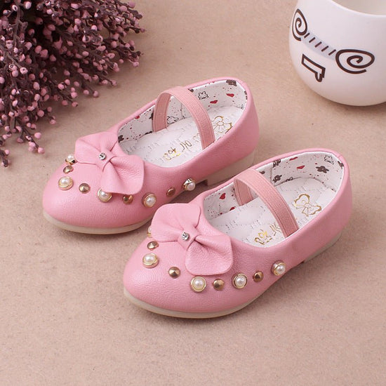 autumn new baby single shoe Korean version of female baby shoes fashion pearl water drill wholesale $25.82 Dana Fashion Color: Pink Size: 21 Baby & Mother 1