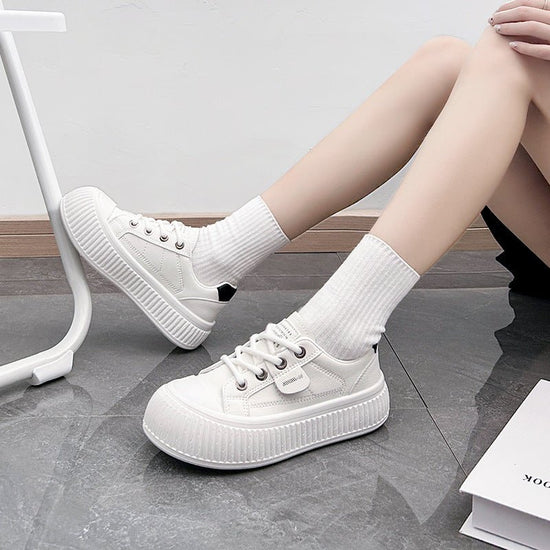 Autumn New Platform Height Increasing Breathable Casual Shoes Street Shot $34.72 Dana Fashion Color: Beige Size: 36 Women's shoes Product information: Pattern: solid color Lining material: Mesh Applicable sports: Universal Color: beige, khaki, Black Upper