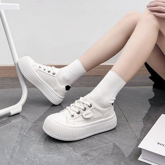 Autumn New Platform Height Increasing Breathable Casual Shoes Street Shot $34.72 Dana Fashion Color: Beige Size: 36 Women's shoes Product information: Pattern: solid color Lining material: Mesh Applicable sports: Universal Color: beige, khaki, Black Upper