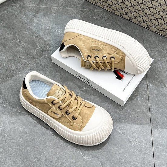 Autumn New Platform Height Increasing Breathable Casual Shoes Street Shot $34.72 Dana Fashion Color: Beige Size: 36 Women's shoes Product information: Pattern: solid color Lining material: Mesh Applicable sports: Universal Color: beige, khaki, Black Upper