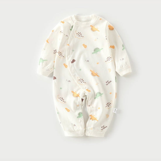 Autumn Thin Baby Pajamas And Baby Onesies $15.00 Dana Fashion Color: Cartoon dragon Size: 59cm Baby Clothing Product information: Full grade: Class A Fabric name: Cotton Suitable seasons: spring and autumn, winter, spring, autumn Suitable age: newborns (0