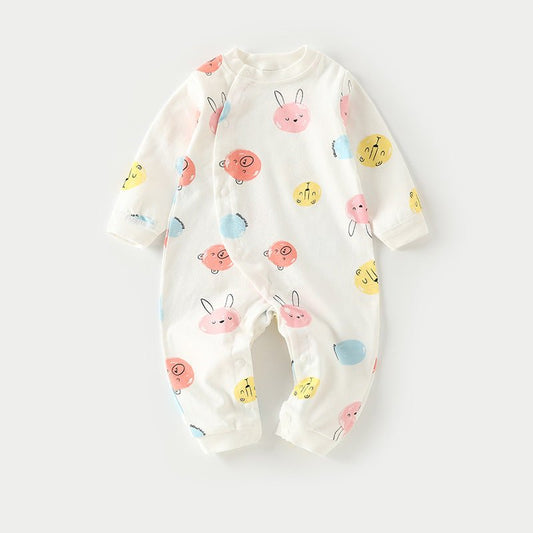 Autumn Thin Baby Pajamas And Baby Onesies $15.00 Dana Fashion Color: Cartoon dragon Size: 59cm Baby Clothing Product information: Full grade: Class A Fabric name: Cotton Suitable seasons: spring and autumn, winter, spring, autumn Suitable age: newborns (0