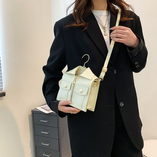 Summer New Three-dimensional Jacket Clothes Crossbody Small Square Bag - Dana Fashion
