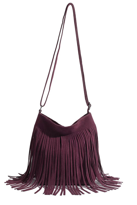 Artistic Tassel Simple And Popular Shoulder Bag