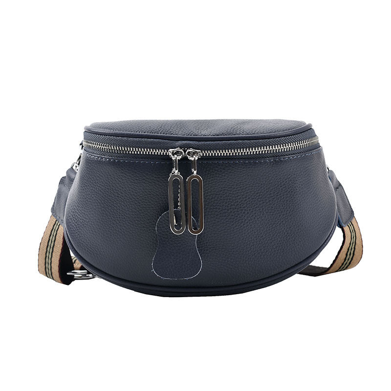 Genuine Leather Small Bag Women's Cowhide Simple Crossbody Bag - Dana Fashion
