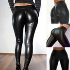 Pu Yoga Leggings Exercise Fitness Pants Women - DanaFashionstore