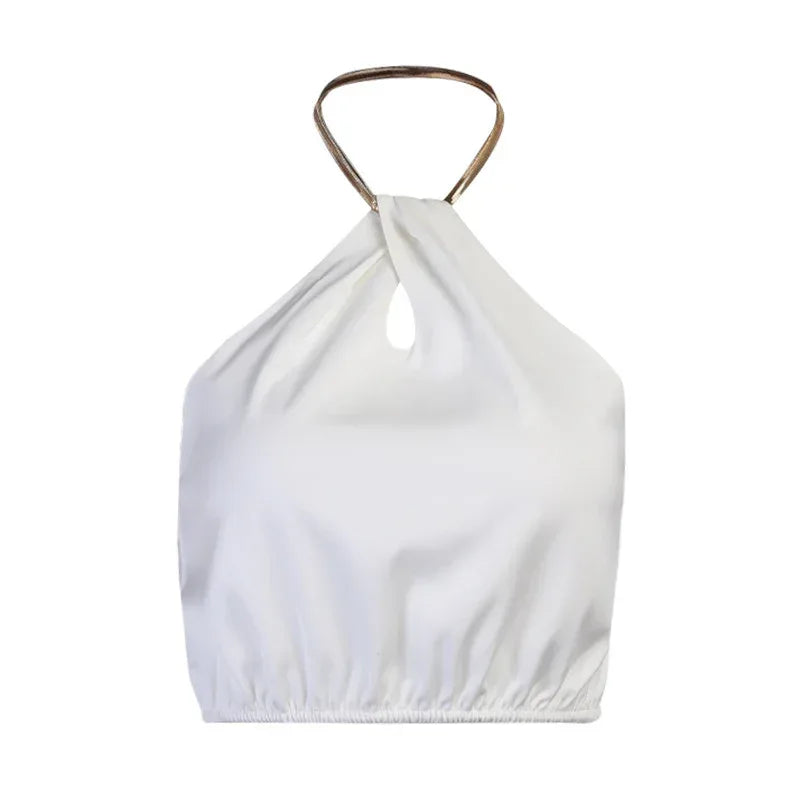 Women's Halter Short Sleeveless Top - DanaFashionstore