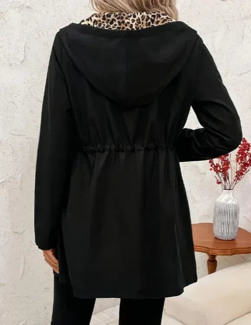 Women's Double-sided Reversible Hooded Zipper Jacket - DanaFashionstore