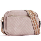 Cow Color Matching Multifunctional Zipper Crossbody Bag - DanaFashionstore
