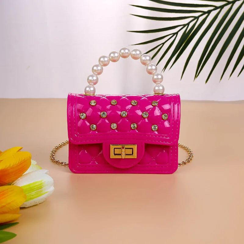 Women's Fashion Pearl Hand Shoulder Messenger Bag - DanaFashionstore